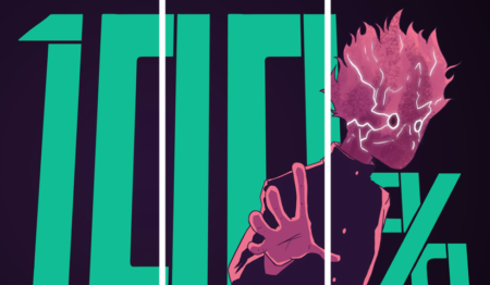 Mob Psycho 100 – 3 Panels – Multiple Sizes | Home Decor