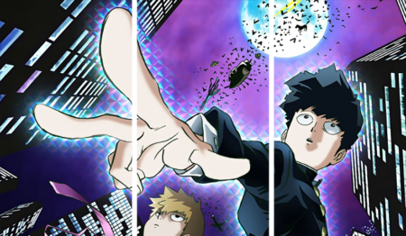 Mob Psycho 100 – 3 Panneaux – Plusieurs Tailles | Décoration Maison