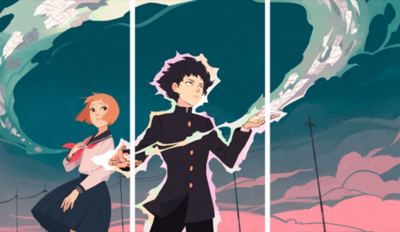 Mob Psycho 100 – 3 Panels – Multiple Sizes | Home Decor