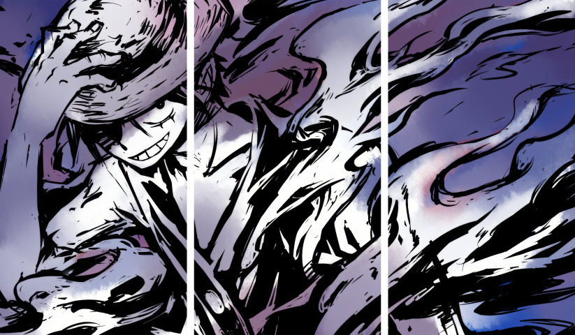 One Piece – 3 Panneaux – Plusieurs Tailles | Décoration Maison