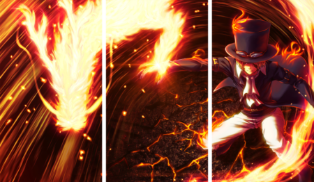 لوحة One Piece – ثلاثة قطع – برشة أحجام | ديكور دارك