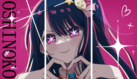 Oshi no Ko – 3 Panneaux – Plusieurs Tailles | Décoration Maison