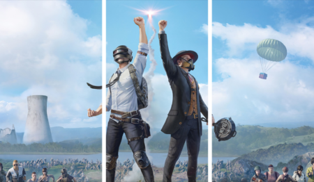 لوحة PUBG – ثلاثة قطع – برشة أحجام | ديكور دارك