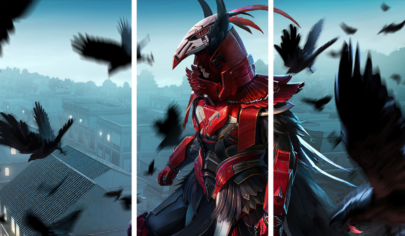 PUBG – 3 Panels – Multiple Sizes | Home Decor