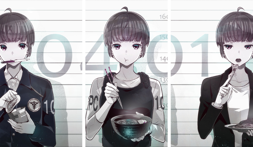 Psycho Pass – 3 Panneaux – Plusieurs Tailles | Décoration Maison