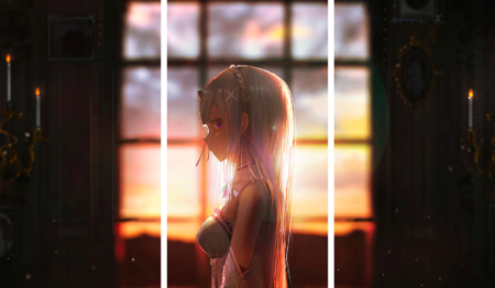 Re Zero – 3 Panneaux – Plusieurs Tailles | Décoration Maison