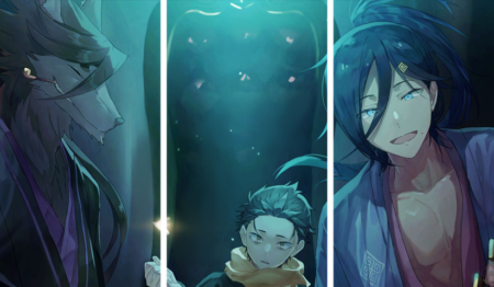 Re Zero – 3 Panneaux – Plusieurs Tailles | Décoration Maison