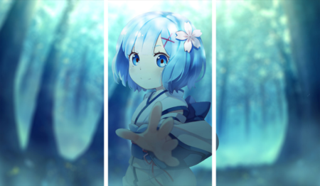 Re Zero – 3 Panneaux – Plusieurs Tailles | Décoration Maison