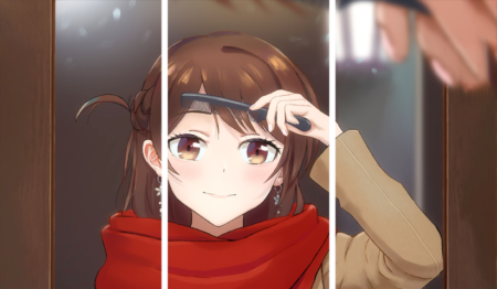 Rent a Girlfriend – 3 Panneaux – Plusieurs Tailles | Décoration Maison