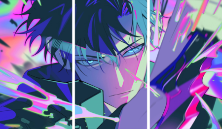 لوحة Solo Leveling – ثلاثة قطع – برشة أحجام | ديكور دارك