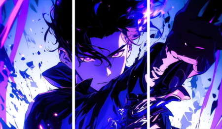 لوحة Solo Leveling – ثلاثة قطع – برشة أحجام | ديكور دارك