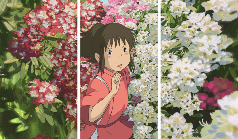 Spirited Away – 3 Panneaux – Plusieurs Tailles | Décoration Maison