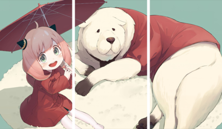 Spy × Family – 3 Panneaux – Plusieurs Tailles | Décoration Maison