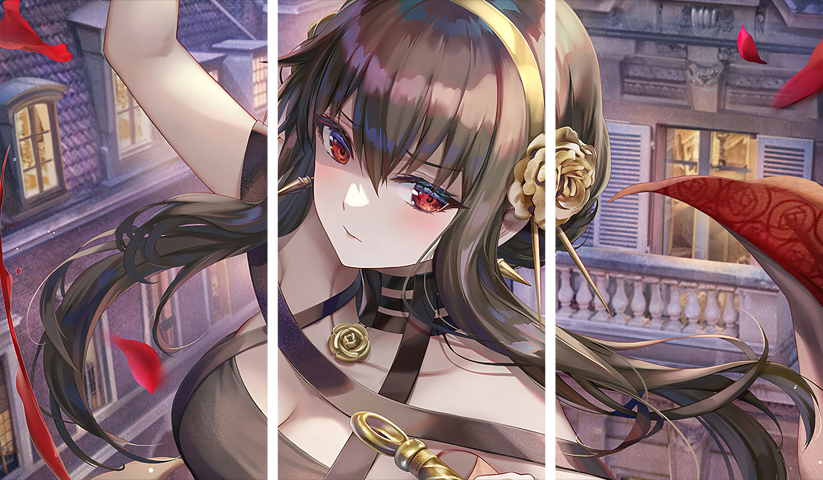 Spy × Family – 3 Panneaux – Plusieurs Tailles | Décoration Maison