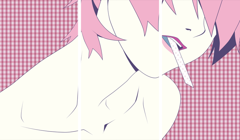 The Monogatari Series – 3 Panels – Multiple Sizes | Home Decor