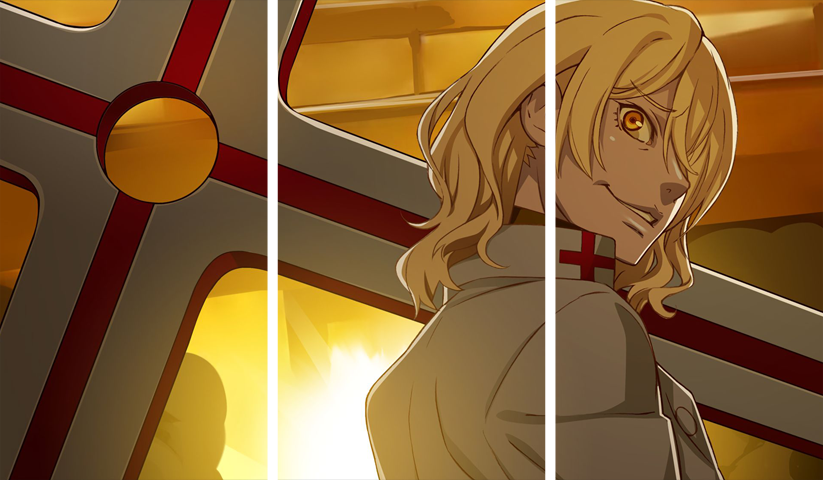 لوحة The Monogatari Series – ثلاثة قطع – برشة أحجام | ديكور دارك