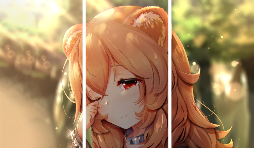 The Rising of the Shield Hero – 3 Panneaux – Plusieurs Tailles | Décoration Maison