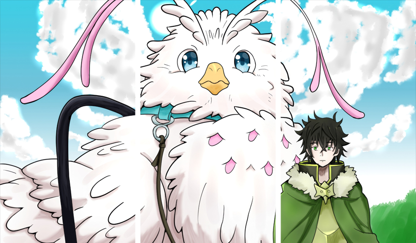The Rising of the Shield Hero – 3 Panels – Multiple Sizes | Home Decor