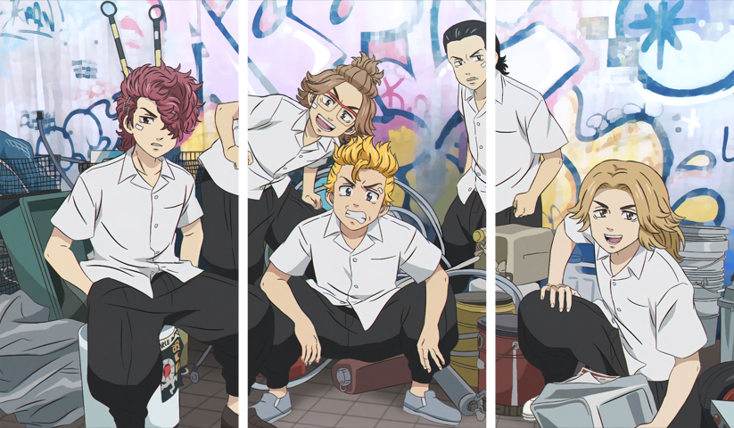 Tokyo Revengers – 3 Panels – Multiple Sizes | Home Decor