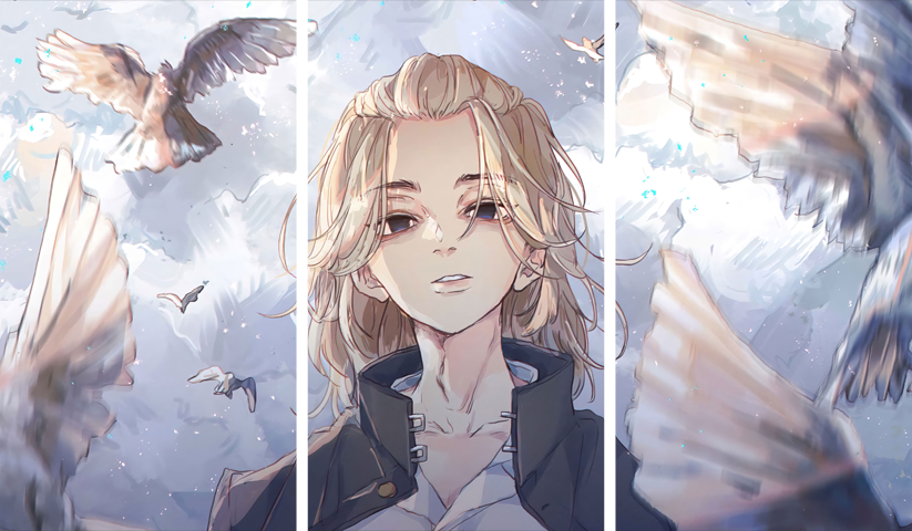 Tokyo Revengers – 3 Panels – Multiple Sizes | Home Decor