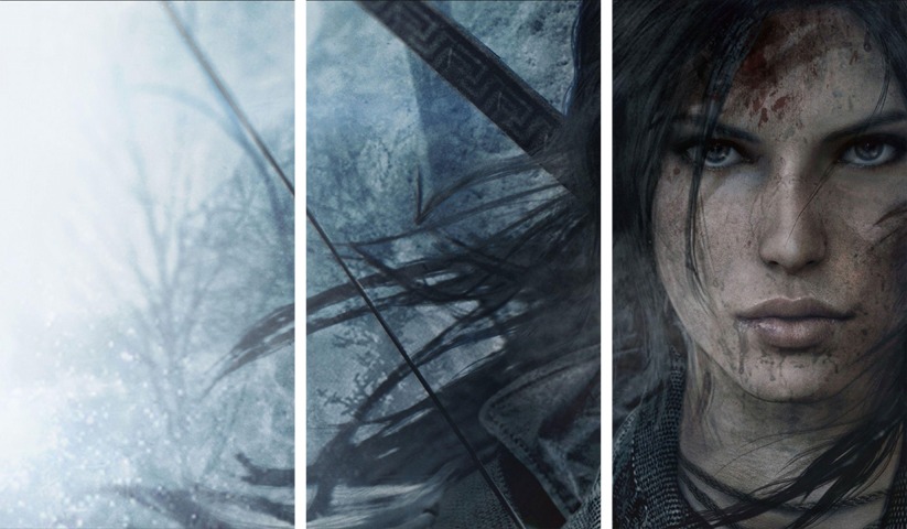 Tomb Raider – 3 Panels – Multiple Sizes | Home Decor