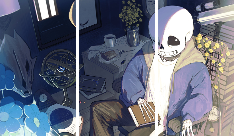 Undertale – 3 Panels – Multiple Sizes | Home Decor