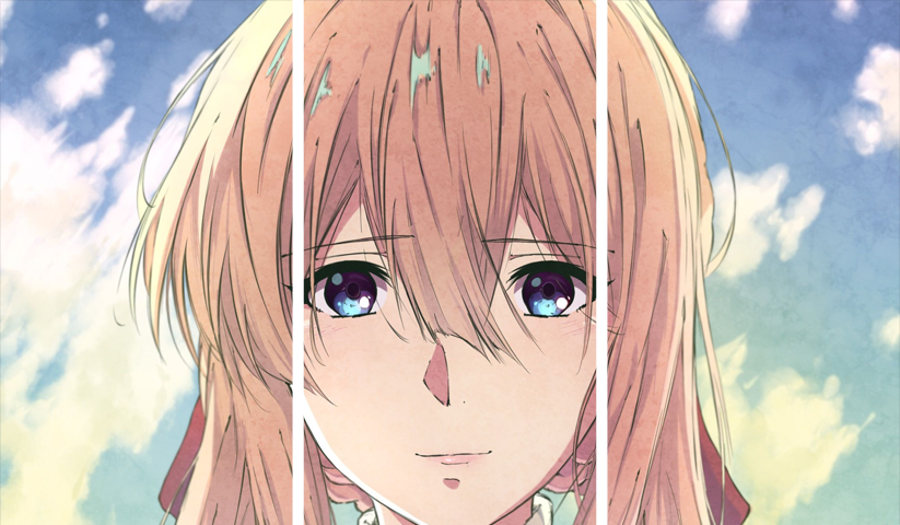 Violet Evergarden – 3 Panels – Multiple Sizes | Home Decor