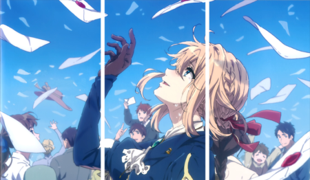 Violet Evergarden – 3 Panels – Multiple Sizes | Home Decor