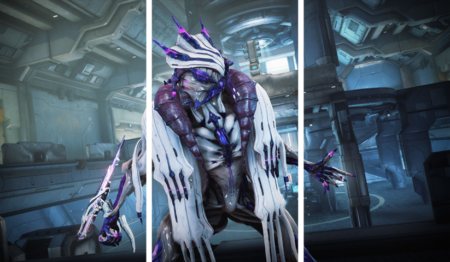 لوحة Warframe – ثلاثة قطع – برشة أحجام | ديكور دارك