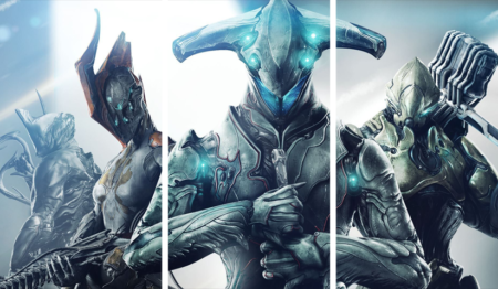 لوحة Warframe – ثلاثة قطع – برشة أحجام | ديكور دارك