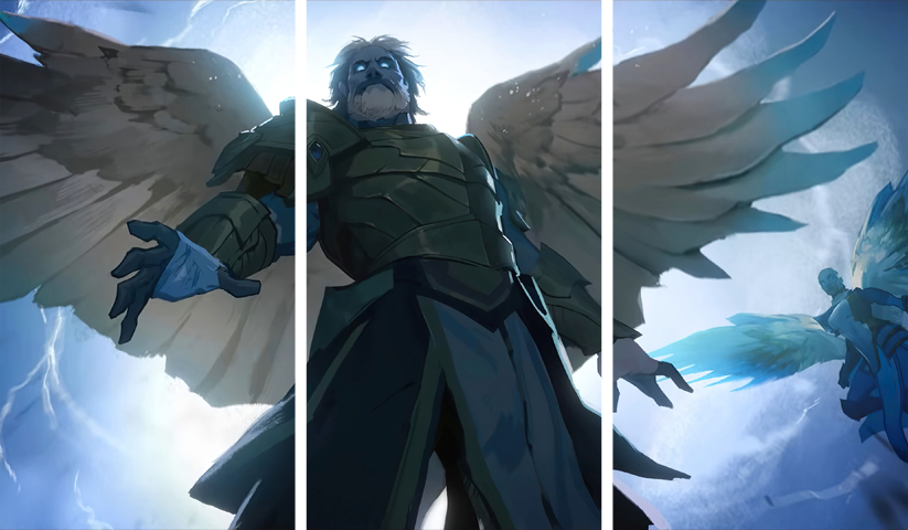 لوحة World of Warcraft – ثلاثة قطع – برشة أحجام | ديكور دارك