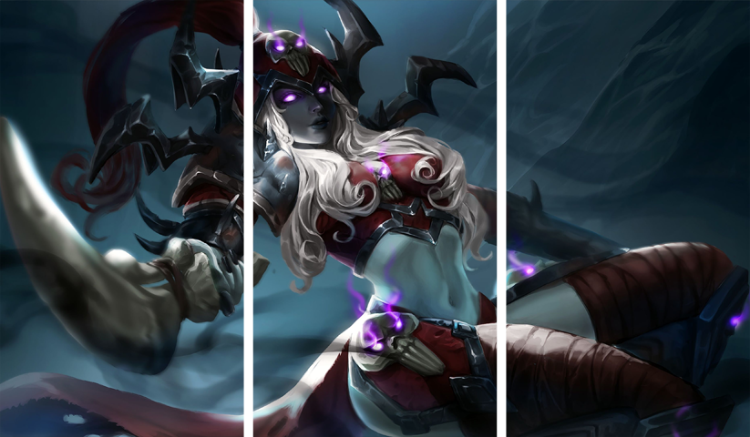 لوحة World of Warcraft – ثلاثة قطع – برشة أحجام | ديكور دارك