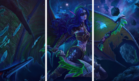 World of Warcraft – 3 Panels – Multiple Sizes | Home Decor