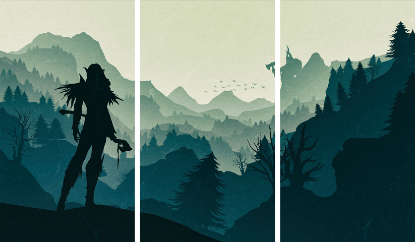 World of Warcraft – 3 Panels – Multiple Sizes | Home Decor