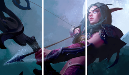 World of Warcraft – 3 Panneaux – Plusieurs Tailles | Décoration Maison