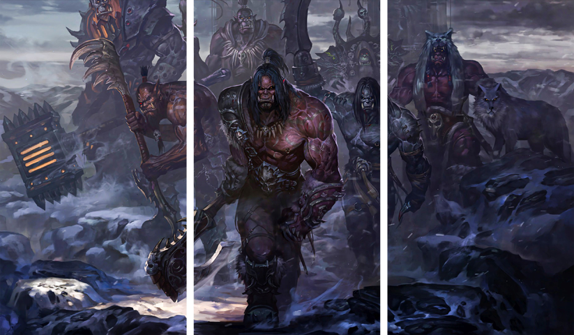 World of Warcraft – 3 Panels – Multiple Sizes | Home Decor
