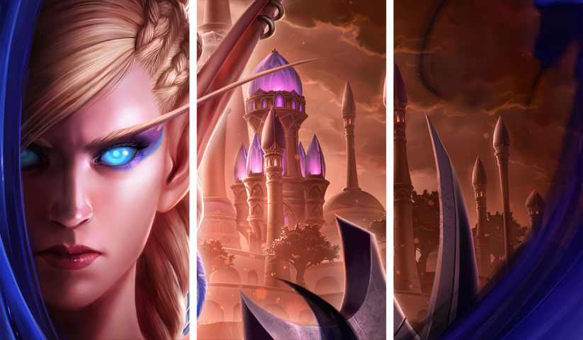 World of Warcraft – 3 Panels – Multiple Sizes | Home Decor