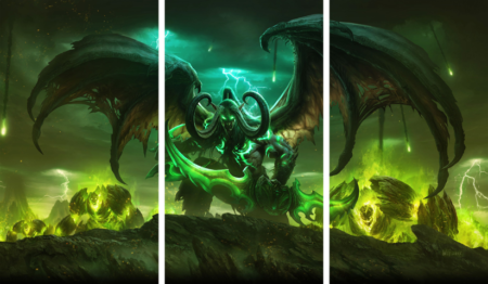 World of Warcraft – 3 Panels – Multiple Sizes | Home Decor