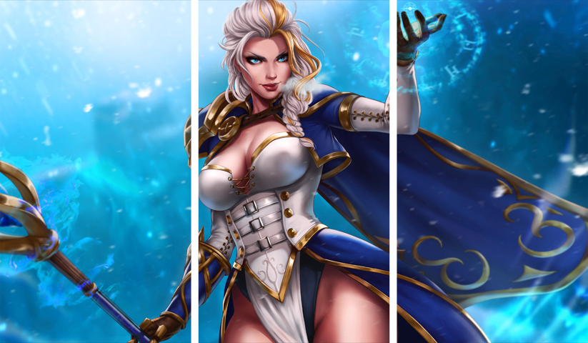 World of Warcraft – 3 Panels – Multiple Sizes | Home Decor