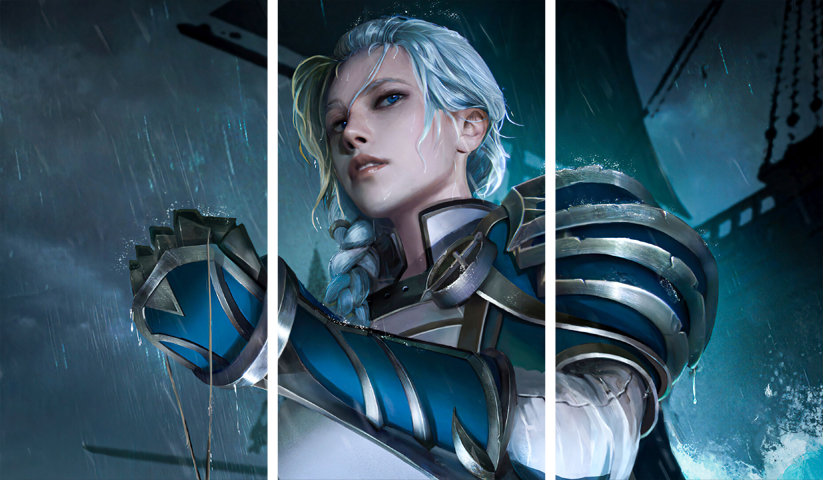 لوحة World of Warcraft – ثلاثة قطع – برشة أحجام | ديكور دارك