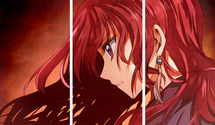 Yona of the Dawn – 3 Panneaux – Plusieurs Tailles | Décoration Maison