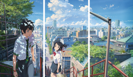 لوحة Your Name – ثلاثة قطع – برشة أحجام | ديكور دارك