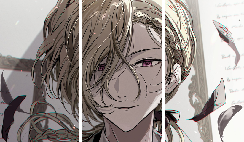 bungo stray dogs – 3 Panels – Multiple Sizes | Home Decor