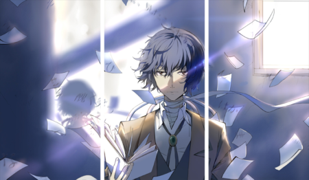 bungo stray dogs – 3 Panneaux – Plusieurs Tailles | Décoration Maison