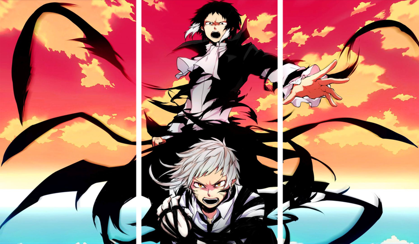 bungo stray dogs – 3 Panels – Multiple Sizes | Home Decor