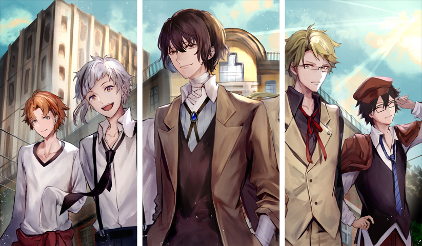 bungo stray dogs – 3 Panels – Multiple Sizes | Home Decor