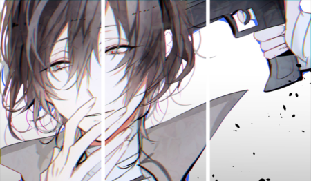 bungo stray dogs – 3 Panneaux – Plusieurs Tailles | Décoration Maison