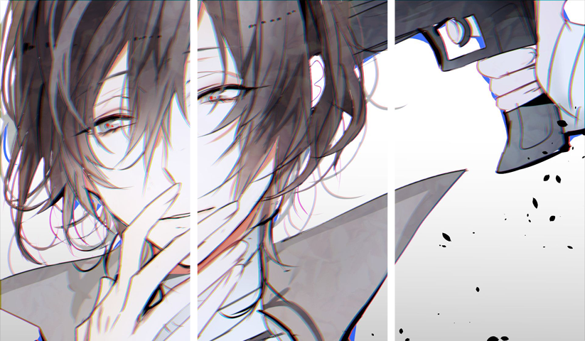 bungo stray dogs – 3 Panels – Multiple Sizes | Home Decor