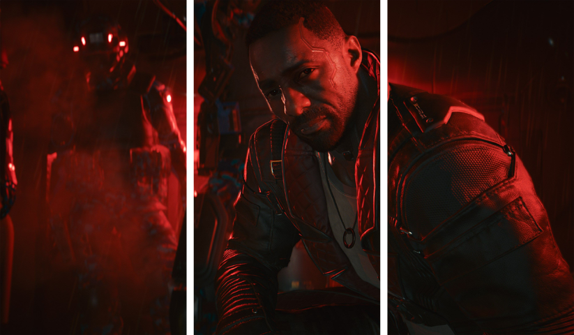 cyberpunk 2077 – 3 Panneaux – Plusieurs Tailles | Décoration Maison