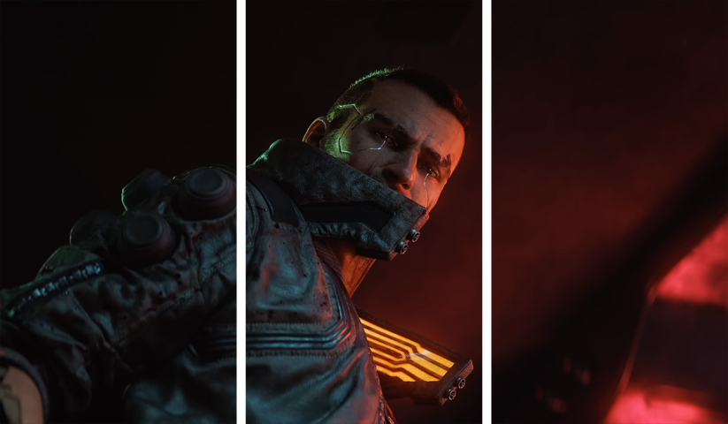 cyberpunk 2077 – 3 Panneaux – Plusieurs Tailles | Décoration Maison